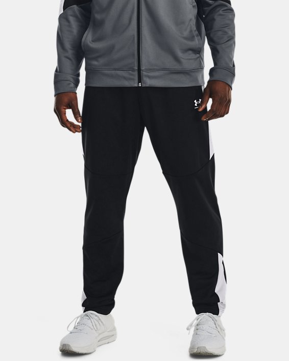 Pantalon de survêtement en tricot UA pour homme, Black, pdpMainDesktop image number 0